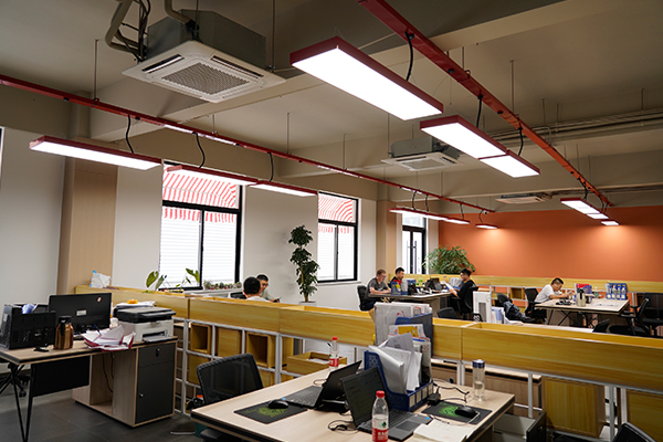 江蘇晨和晨泗洪辦公樓2樓辦公區(qū)