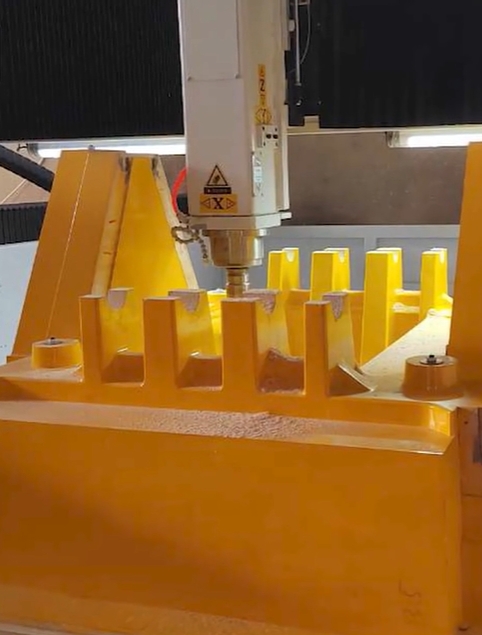 客戶案例車間實拍BS泡沫加工中心