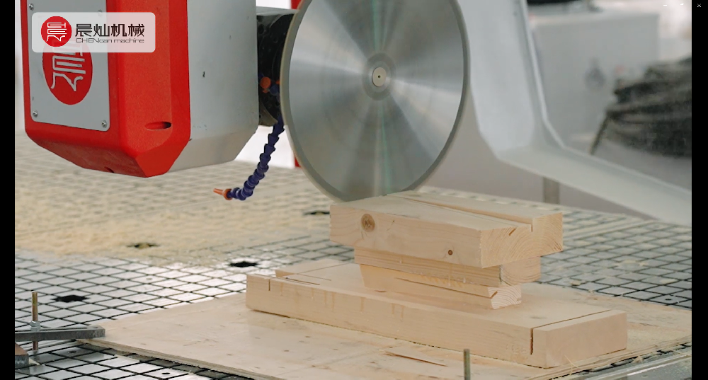 一次成型！數控自動化機床加工木質工件