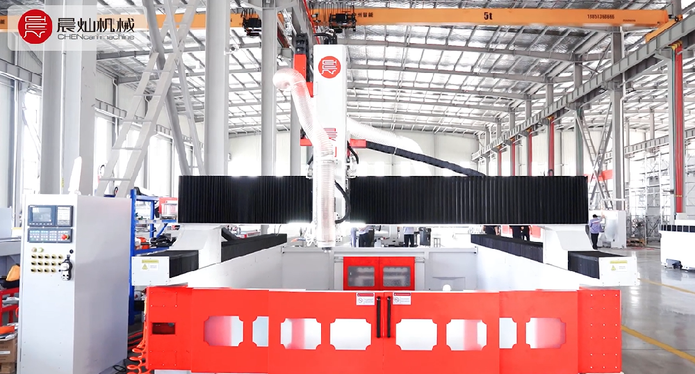 精密加工，降本增效|晨燦BS3525-4S四軸龍門加工中心